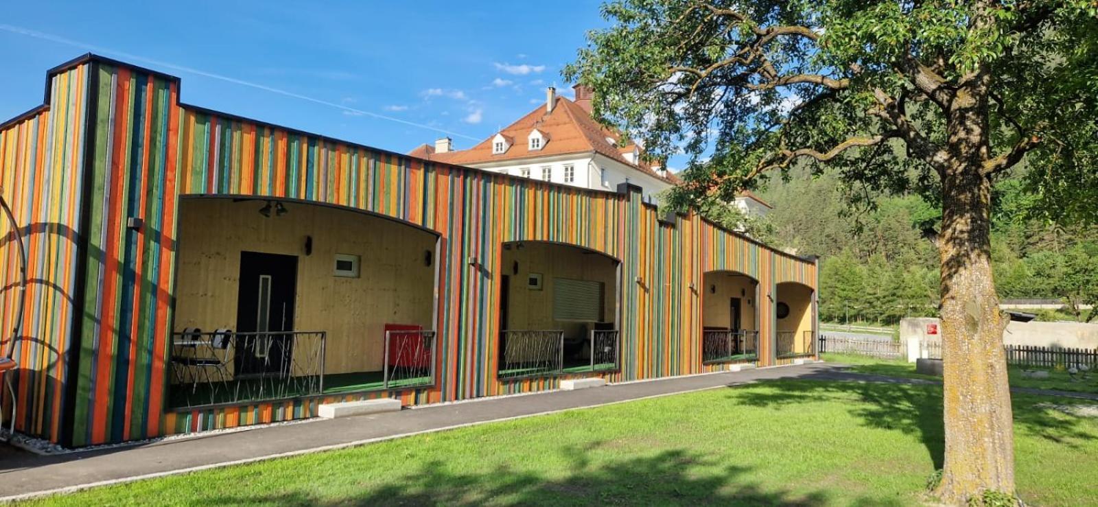 Stadel Chalet Kunterbunt Ried im Oberinntal Luaran gambar